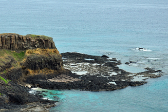 海蝕平台（東吉嶼南方海崖）