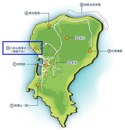 東吉嶼景點地圖