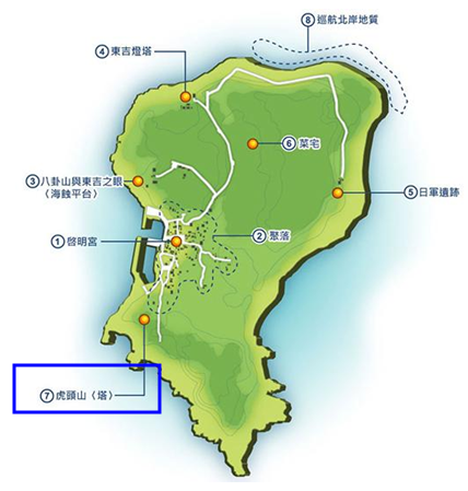 東吉嶼景點地圖