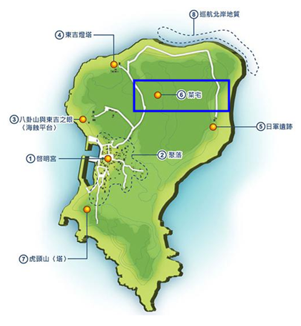 東吉嶼景點地圖