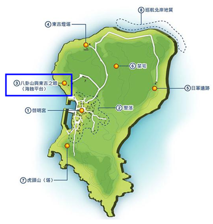 東吉嶼景點地圖